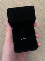 Trio black diamond ring 14 karaat goud Anna + Nina maat 15.5, Sieraden, Tassen en Uiterlijk, Gebruikt, Ophalen of Verzenden, Kleiner dan 17