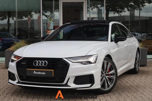 Audi A6 Limousine 55 TFSI S-Line e quattro 367pk | Carplay |, Auto's, Audi, Bedrijf, Te koop, A6, ABS, Airbags, Airconditioning