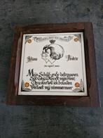 Vintage Tegel Nederland en Oranje Juliana Beatrix 1980, Ophalen of Verzenden