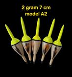 HANDGEMAAKTE BAARS DOBBER 2 GRAM BALSAHOUT €3,50 PST, Watersport en Boten, Ophalen of Verzenden, Nieuw, Dobber of Lood