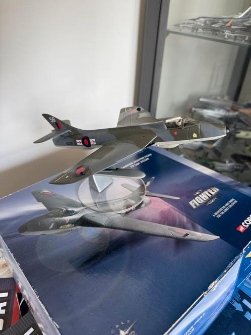 Corgi Hawker Hunter 1:72 49801 diecast schaalmodel vliegtuig, Hobby en Vrije tijd, Modelbouw | Vliegtuigen en Helikopters, Zo goed als nieuw