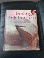 1 Beslag, 100 Cakes - Bakboek, Ophalen of Verzenden, Gelezen, Europa, Taart, Gebak en Desserts