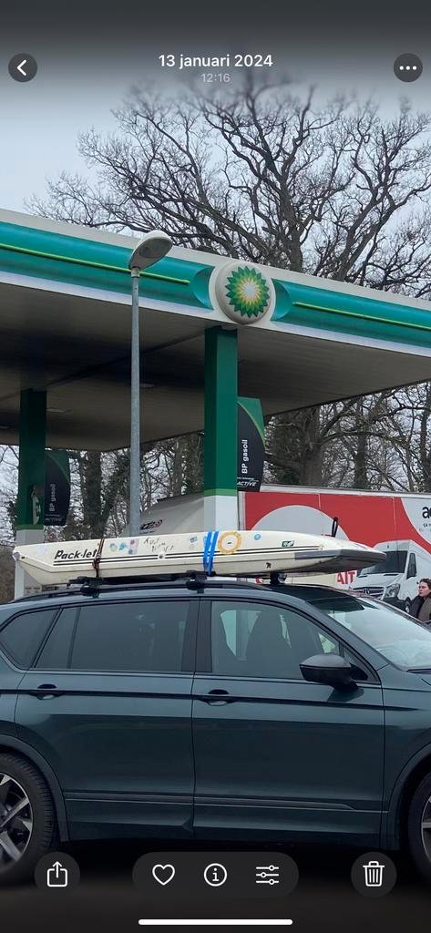 Dakkoffer Packlet, Auto diversen, Dakkoffers, Gebruikt, Ophalen