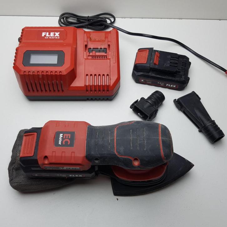 Flex-tools 532089 ODE 2-100 18-EC/2.5 SET Deltaschuurmachine, Doe-het-zelf en Verbouw, Gereedschap | Schuurmachines, Zo goed als nieuw