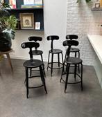 6x Nicolle Chair 45 Barkrukken, Huis en Inrichting, Barkrukken, Ophalen, Met voetsteun, 60 tot 90 cm, Metaal