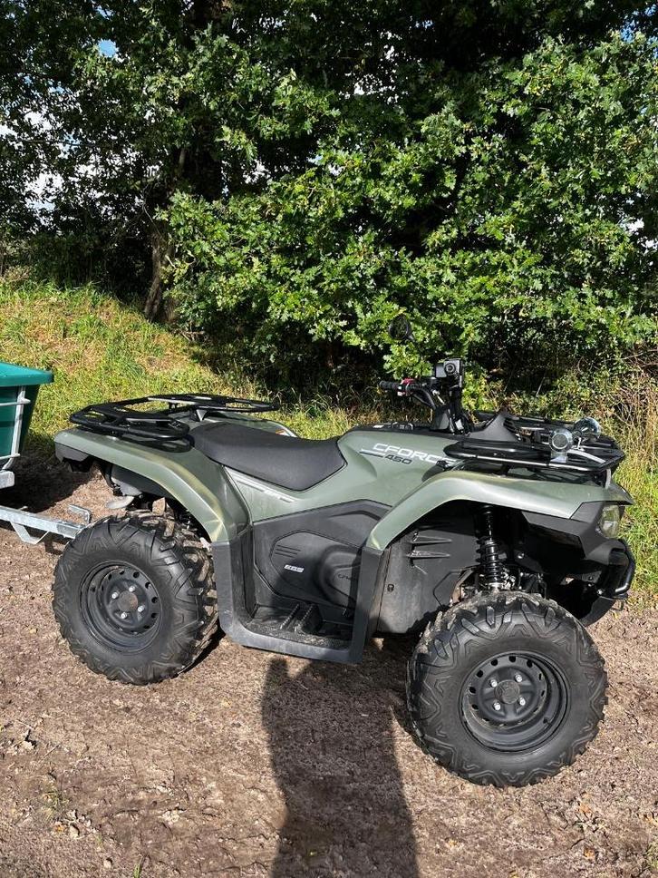 QUAD + KIEPAANHAGER, Motoren, Quads en Trikes, 12 t/m 35 kW, Ophalen