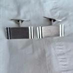 Manchet  knopen zilver, Sieraden, Tassen en Uiterlijk, Manchetknopen, Ophalen of Verzenden, Zo goed als nieuw, Zilver