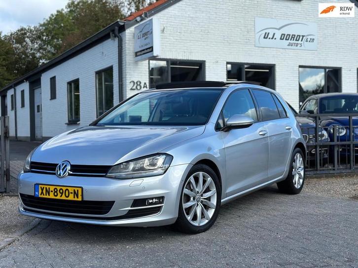 Volkswagen Golf 1.6 TDI Highline automaat| panoramadak !, Auto's, Volkswagen, Bedrijf, Te koop, Golf, ABS, Adaptive Cruise Control
