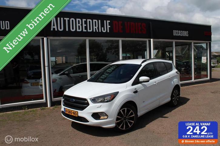 Ford Kuga 1.5 EcoBoost ST Line 4WD Xenon/Leder/Carplay/Trekh, Auto's, Ford, Bedrijf, Te koop, Kuga, 4x4, ABS, Achteruitrijcamera