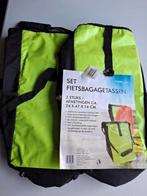 Twee fietstassen fel groen NIEUW, Ophalen of Verzenden, Nieuw