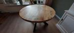 Ronde Mangohouten Eettafel - 130cm, Huis en Inrichting, Tafels | Eettafels, Ophalen of Verzenden