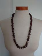 ketting, Sieraden, Tassen en Uiterlijk, Ophalen of Verzenden, Nieuw, Bruin, Overige materialen