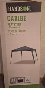 Handson Partytent Caribe 2,75 x 2,75 meter, Tuin en Terras, Ophalen, Partytent, Minder dan 4 meter, Zo goed als nieuw