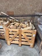3 kratten met kachelhout, Minder dan 3 m³, Ophalen, Overige houtsoorten, Blokken