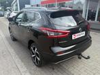 Nissan QASHQAI 1.3 DIG-T TEKNA 140PK HALF-LEER NAVI PANO-DAK, Gebruikt, Huisgarantie, Met garantie (alle), Zwart