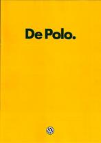 Folder VW Polo Augustus 1981, Gelezen, Volkswagen, Ophalen of Verzenden