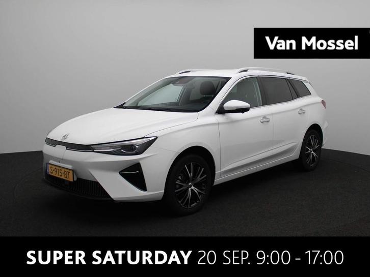 MG MG5 Standard Range Luxury 50 kWh | Leder | Navi | 360 Cam, Auto's, MG, Bedrijf, Te koop, MG5, 360° camera, ABS, Adaptive Cruise Control