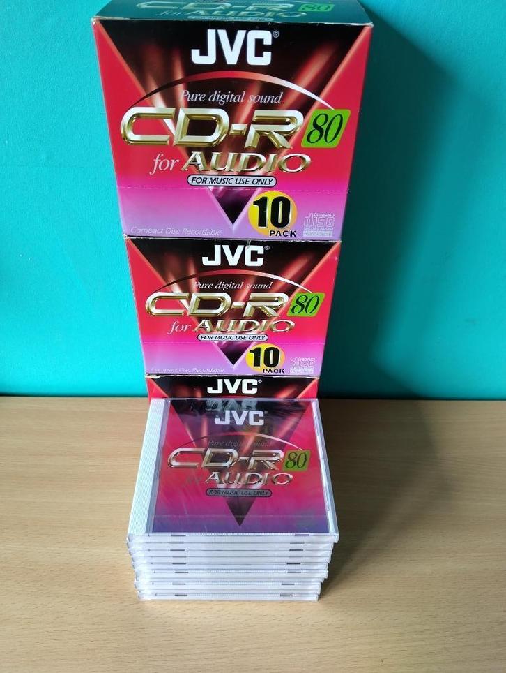JVC CD-R80/CD-RA80 * Geschikt Voor Audio CD Recorders * NEW, Computers en Software, Beschrijfbare discs, Nieuw, Cd, Ophalen of Verzenden
