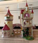 Playmobil Prinsessenkasteel + Uitbreiding verdieping, Kinderen en Baby's, Speelgoed | Playmobil, Ophalen, Gebruikt, Complete set