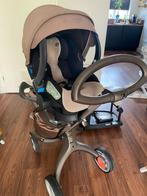 Stokke Xplory inc isofix Car seat, Gebruikt, Verstelbare duwstang, Ophalen, Kinderwagen