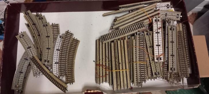 Te koop grote partij marklin m rails en wissels, Hobby en Vrije tijd, Modeltreinen | H0, Gebruikt, Rails, Wisselstroom, Märklin