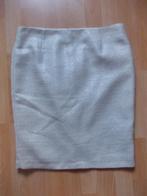 Prachtige lichte rok, maat 38 van Promiss., Promiss, Beige, Zo goed als nieuw, Onder de knie