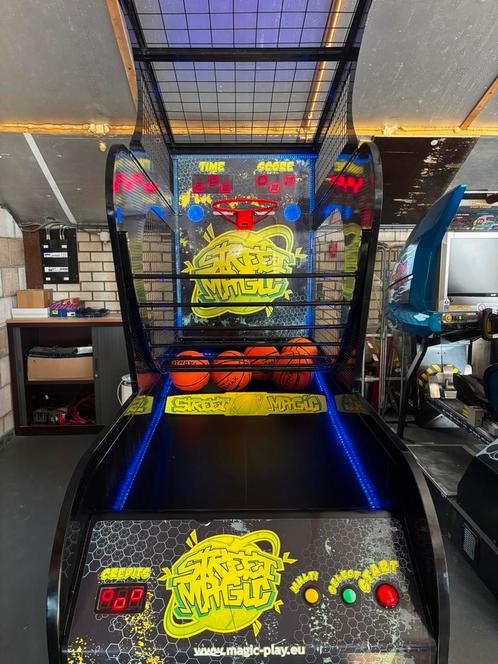 Street Magic basketbal arcade, Verzamelen, Automaten | Overige, Zo goed als nieuw, Ophalen