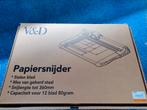 Papiersnijder (zo goed als nieuw in de doos), Ophalen of Verzenden, Zo goed als nieuw