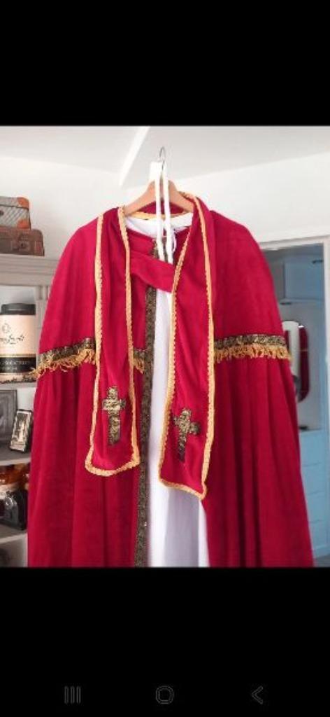 sinterklaas kostuum kledij, Diversen, Sinterklaas, Zo goed als nieuw, Ophalen of Verzenden