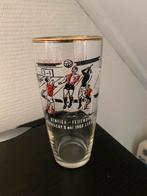 Bierglas Europacup 8 mei 1963 Benfica - Feijenoord, Ophalen of Verzenden, Zo goed als nieuw, Bierglas