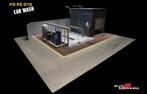 1:18 Diorama wasstraat, wasplaats - Flip Diorama, Auto, Nieuw, Ophalen of Verzenden, Flip Diorama