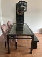 Eettafel en salontafel, Huis en Inrichting, Tafels | Salontafels, Ophalen, Overige materialen, 50 tot 100 cm, Zo goed als nieuw