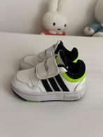 Adidas Baby Sneakers Size 20 - White / Black / Neon Green, Ophalen, Zo goed als nieuw