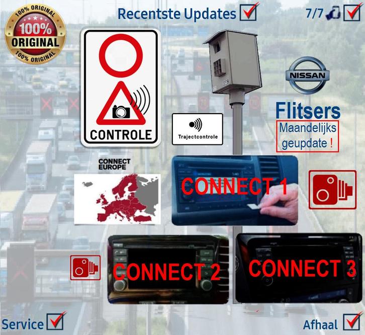 Nissan Connect 1 V12 _ 2 V6 _ 3 V7 SD kaarten, Computers en Software, Navigatiesoftware, Nieuw, Update, Heel Europa, Ophalen of Verzenden