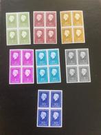 NVPH 952-958 blokken van 4. Postfris, Ophalen of Verzenden, Na 1940