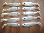 10 stuks kunnstaas shads / roofvis shads / dropshot shads, Watersport en Boten, Ophalen of Verzenden, Nieuw, Overige typen