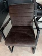 Vier Leen Bakker stoelen in goede staat, Huis en Inrichting, Ophalen, Gebruikt, Vier, Metaal