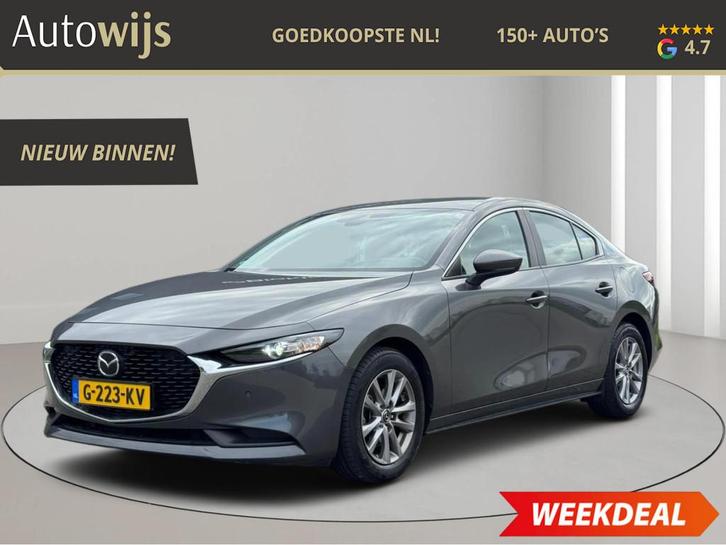 Mazda 3 2.0 e-SkyActiv-G M Hybrid 122 Comfort met Bose|LED|C, Auto's, Mazda, Bedrijf, Te koop, ABS, Achteruitrijcamera, Adaptive Cruise Control