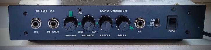ALTAI Echo Chamber - Analog BBD delay unit, Muziek en Instrumenten, Effecten, Gebruikt, Delay of Echo, Ophalen of Verzenden