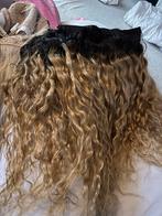 Waeve menselijk Haar Extensions Ombre Krullend, Ophalen, Zo goed als nieuw, Pruik of Haarverlenging