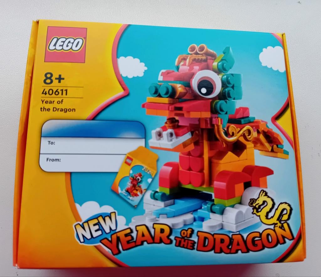 Nieuw Lego 40611 Jaar van de Draak, Ophalen of Verzenden, Nieuw, Complete set, Lego