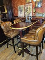 Statafel, wandtafel, massief mahonie, Huis en Inrichting, Ophalen of Verzenden, Nieuw