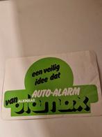 G 070 Vintage Automax Auto Alarm Sticker, Ophalen of Verzenden, Gebruikt