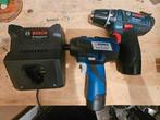 Bosch blauw professioneel setje, Doe-het-zelf en Verbouw, Ophalen of Verzenden, Zo goed als nieuw, 600 watt of meer, Boormachine