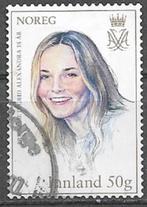 NOORWEGEN zegel 18e Verjaardag Prinses Ingrid Alexandra 2022, Postzegels en Munten, Postzegels | Europa | Scandinavië, Ophalen of Verzenden