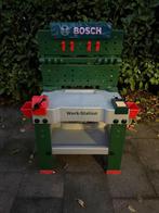 Bosch speelgoedwerkbank inclusief veel extra attributen, Ophalen of Verzenden, Gebruikt
