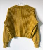Mosterdkleurige gebreide trui - Bershka, Kleding | Dames, Ophalen, Geel, Bershka, Zo goed als nieuw