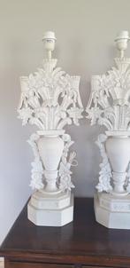 Houtsnijwerklamp, aura peeperkorn, h 70 cm, Ophalen of Verzenden, Nieuw, 50 tot 75 cm