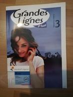 Grandes Lignes 2e Fase Cahier d'activités 3 voor 4 HAVO, Ophalen of Verzenden, Gelezen, HAVO