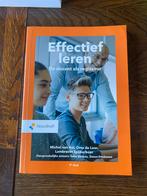 Effectief leren - Studieboek Lerarenopleiding, Boeken, Studieboeken en Cursussen, Ophalen of Verzenden, Zo goed als nieuw, HBO
